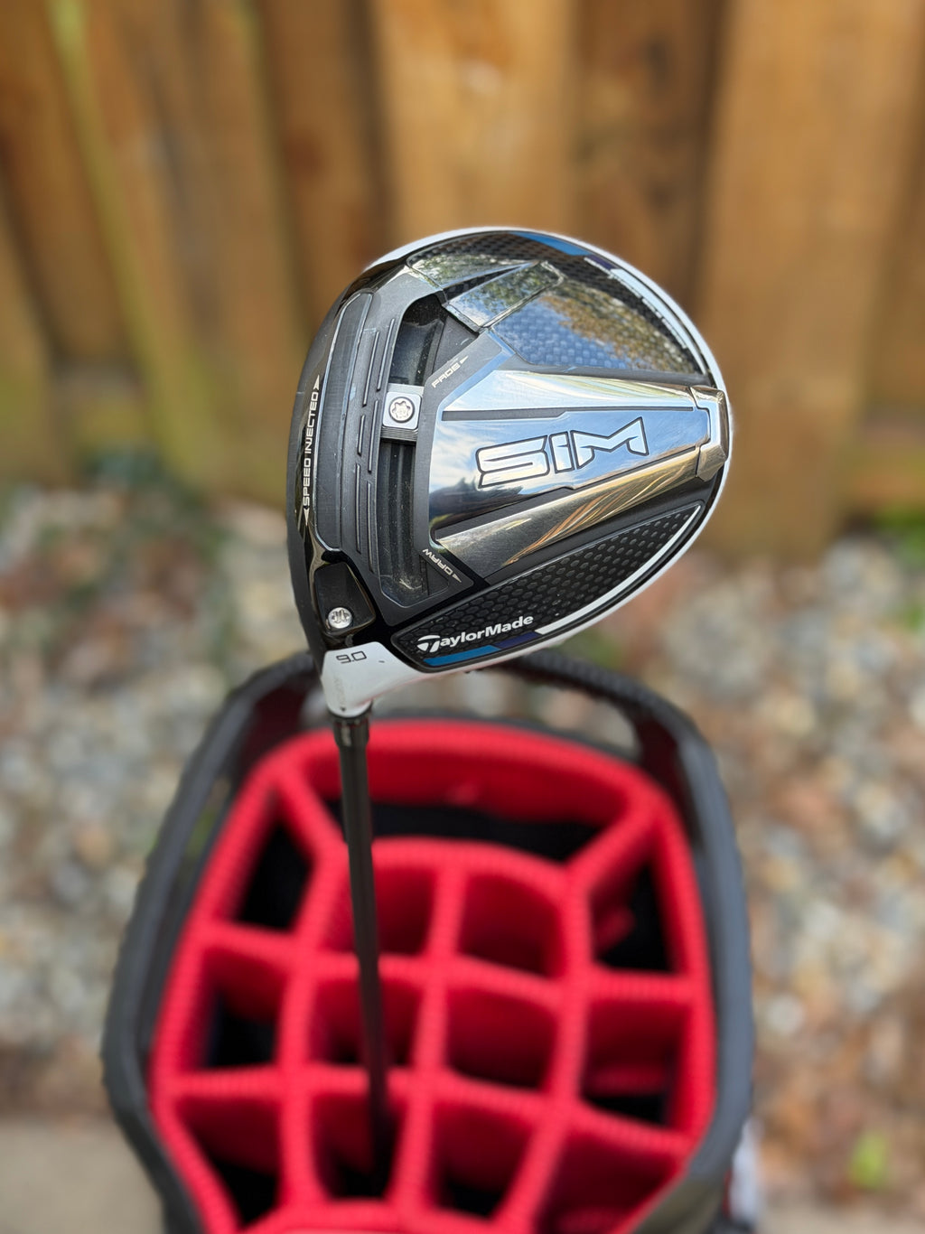 Left Handed Taylormade SIM 9.0° Driver