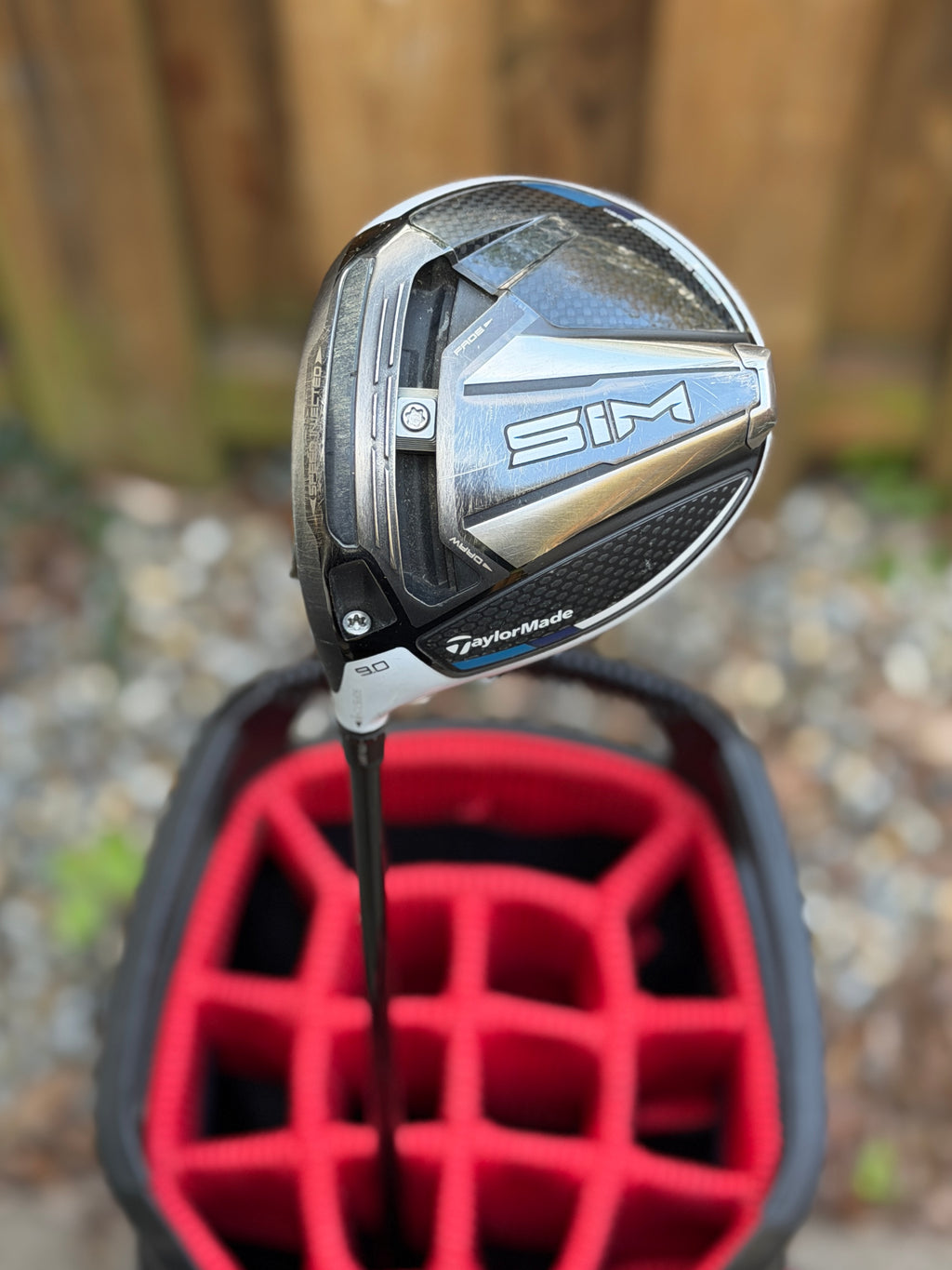 Left Handed Taylormade SIM 9.0° Driver