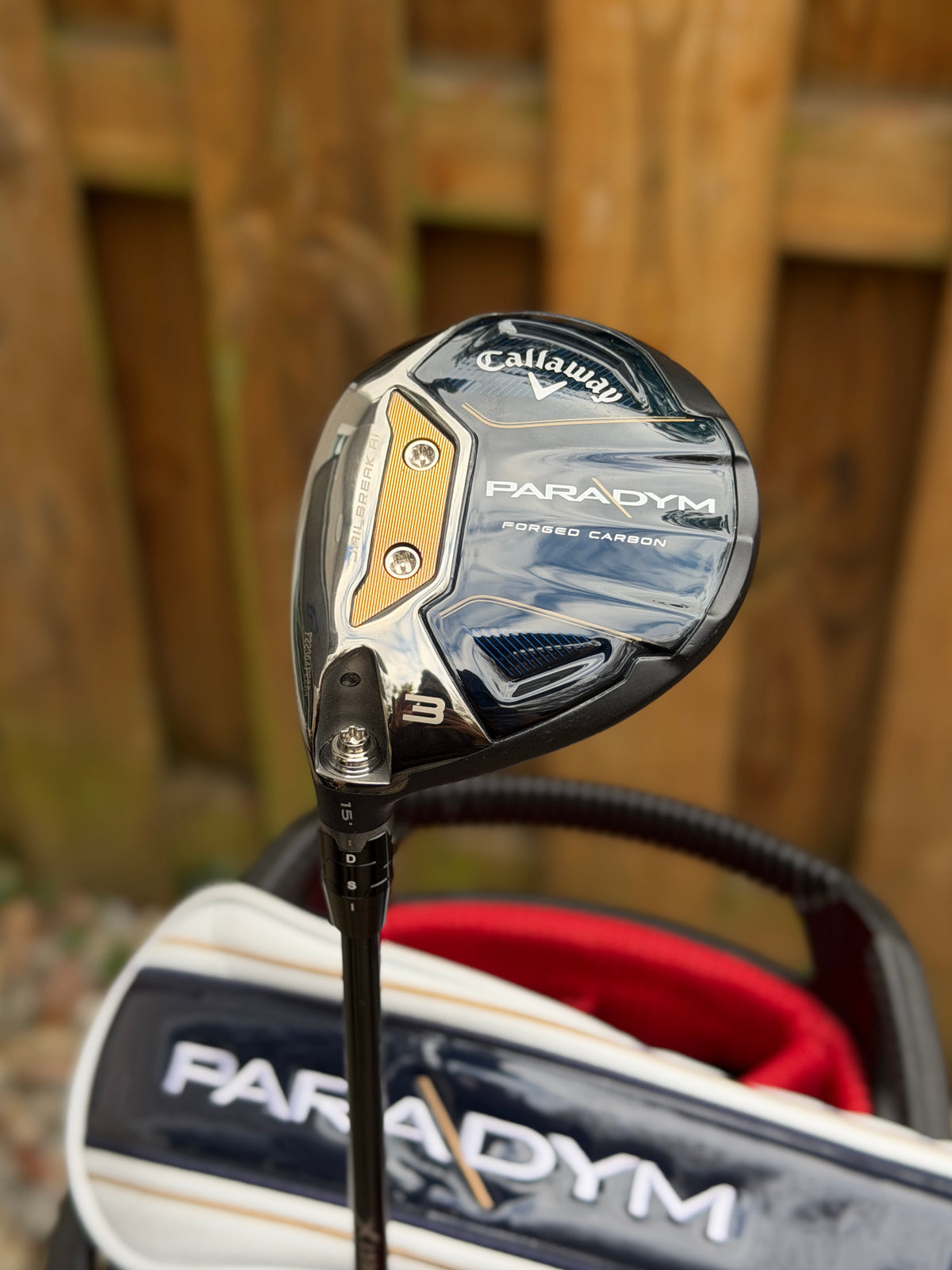 Left Handed Callaway Paradym 3 Wood 15°