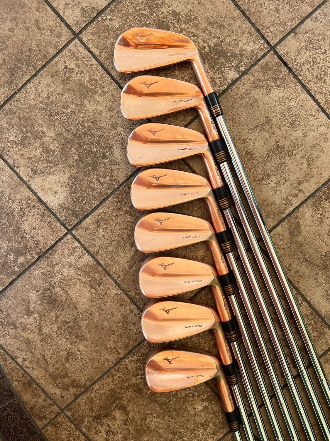 Copper Mizuno MP-20 Iron Set