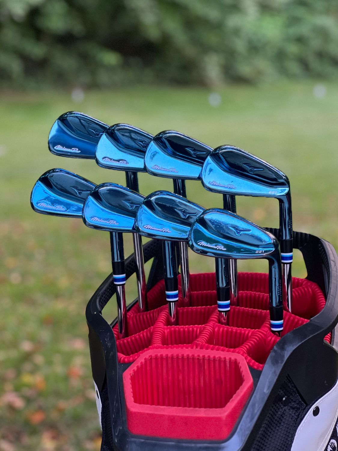 Mizuno Pro 221 Limited Blue Ion Iron Set #359/1221