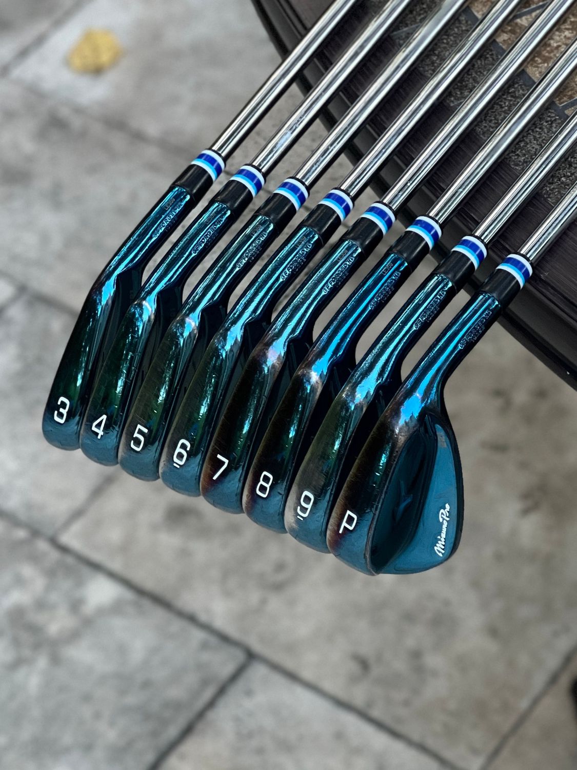 Mizuno Pro 221 Limited Blue Ion Iron Set #359/1221