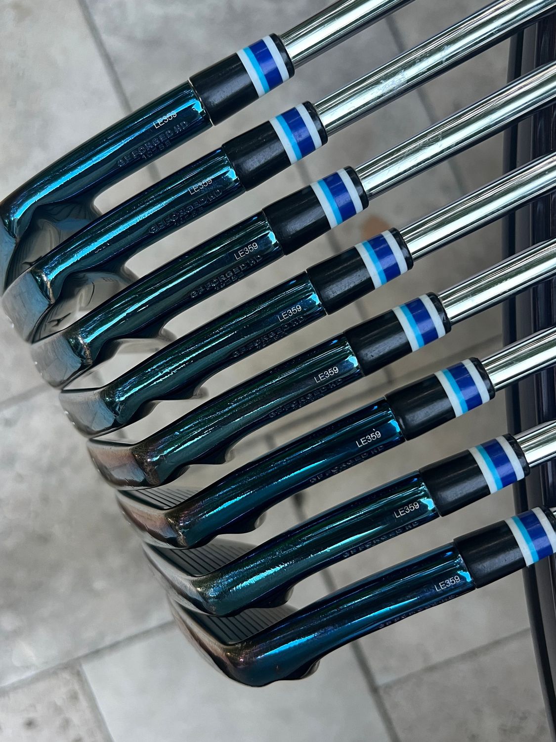 Mizuno Pro 221 Limited Blue Ion Iron Set #359/1221