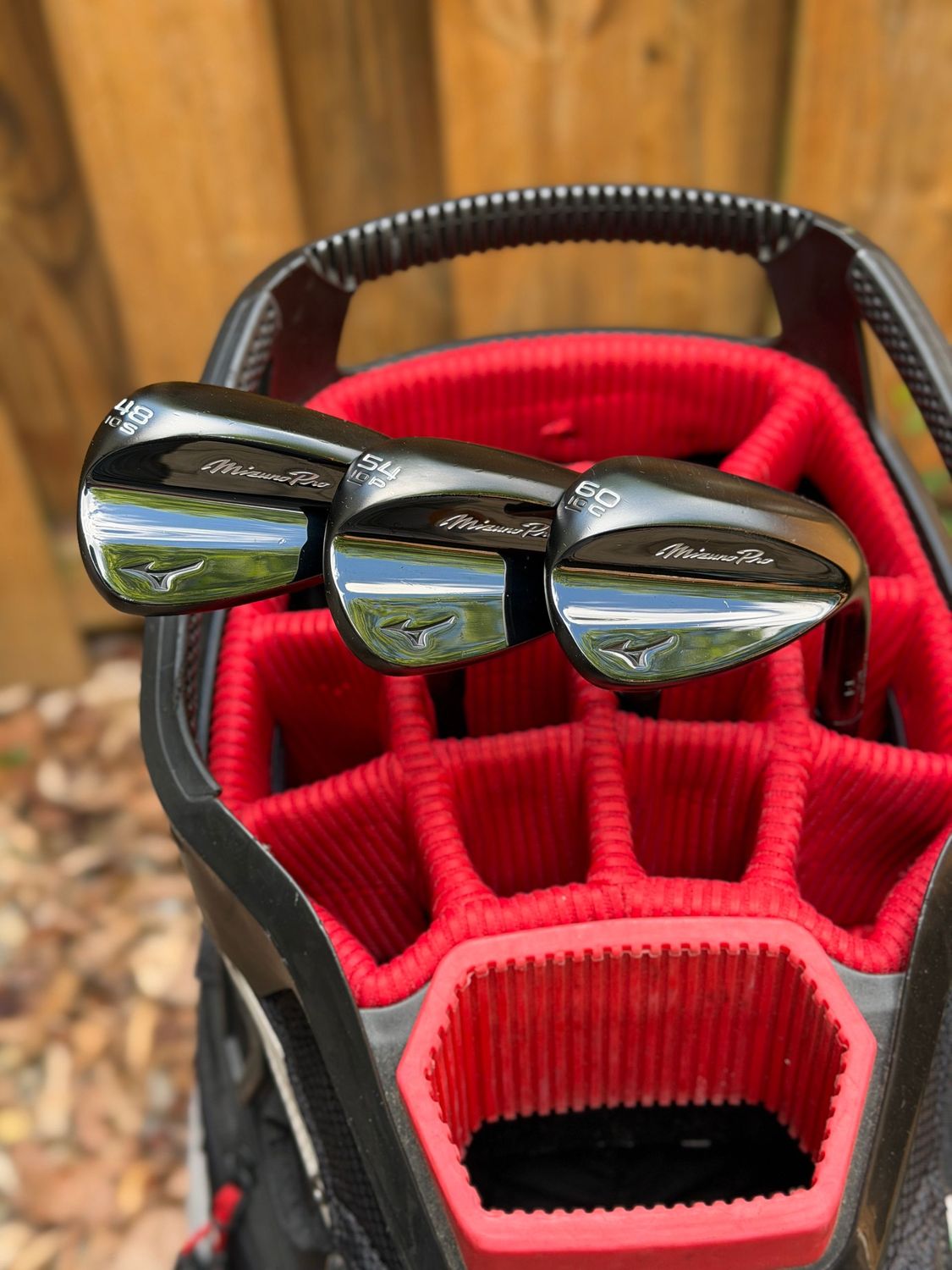 Mizuno Pro T-1 Black Ion Wedge Set - 48°, 54°, 60°