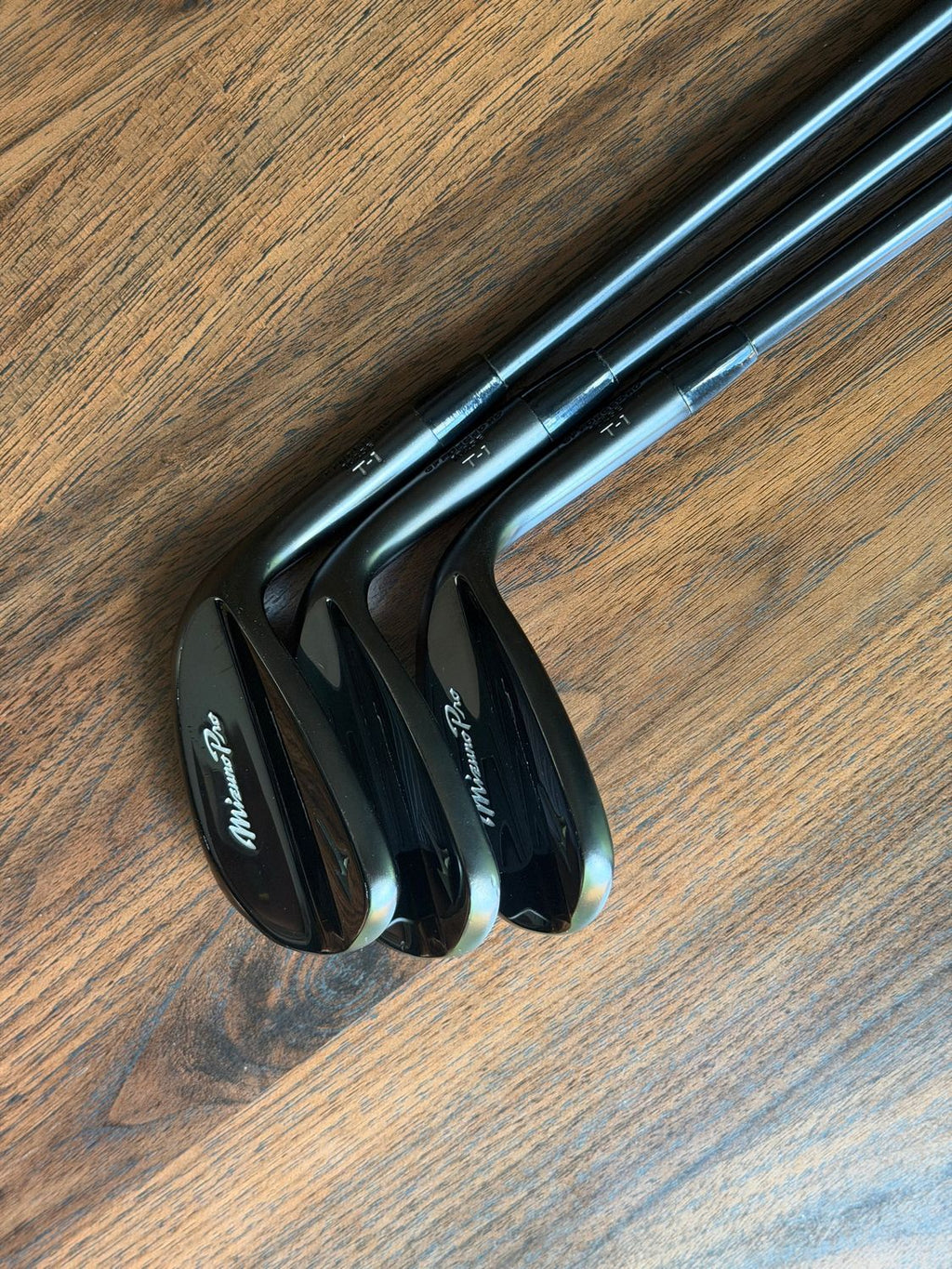Mizuno Pro T-1 Black Ion Wedge Set - 48°, 54°, 60°