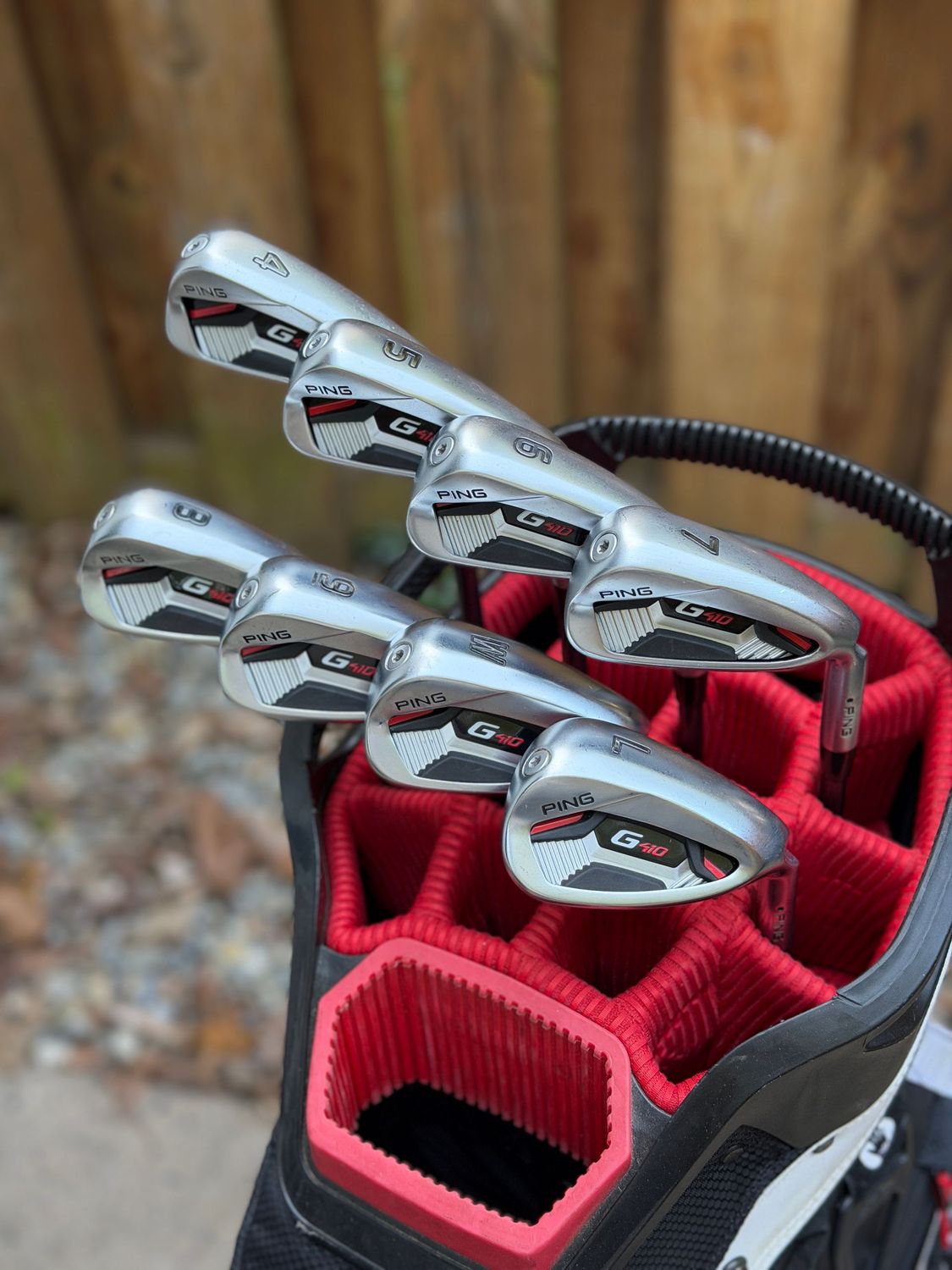 Women's Ping G410 Iron Set