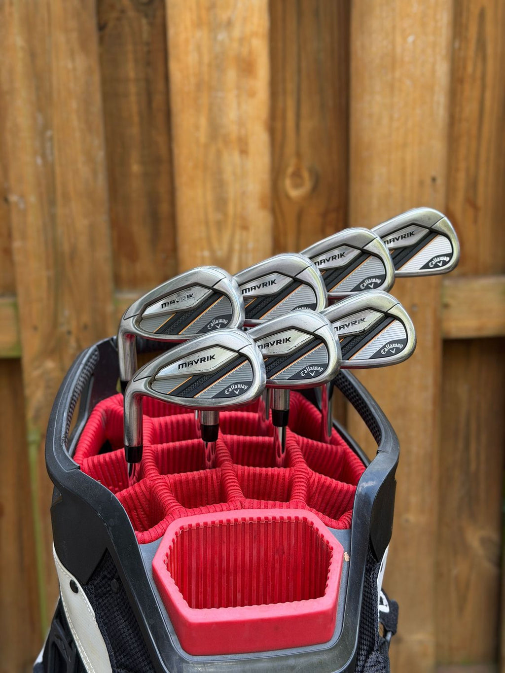 Left Handed Callaway Mavrik Iron Set
