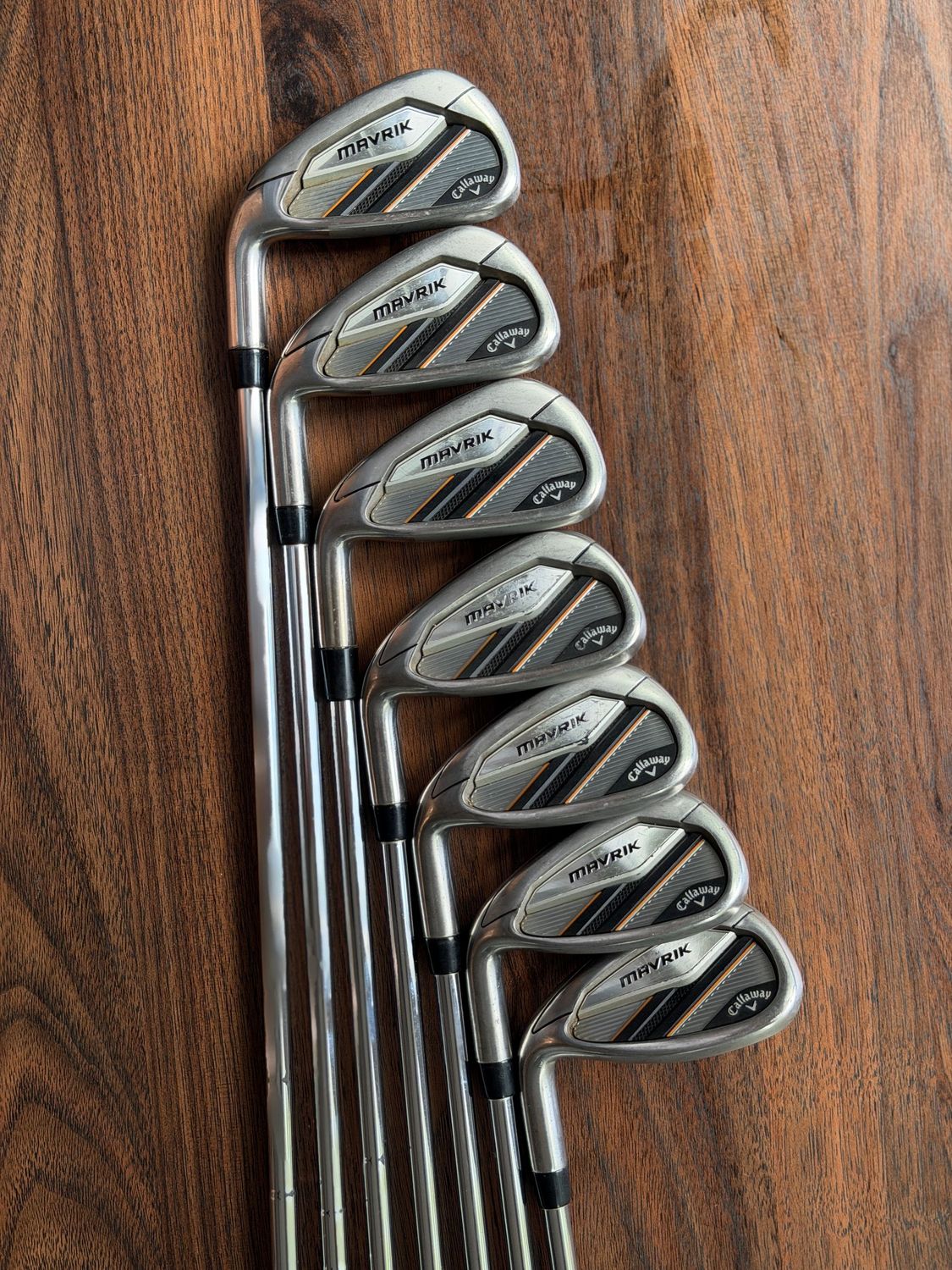 Left Handed Callaway Mavrik Iron Set