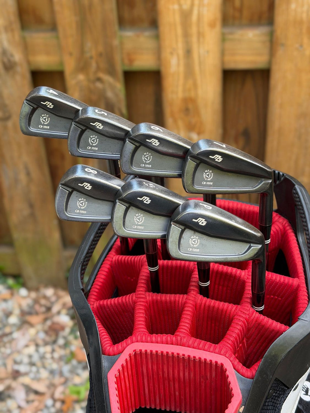 Miura Giken CB-1008 Triple Black Nickel Iron Set