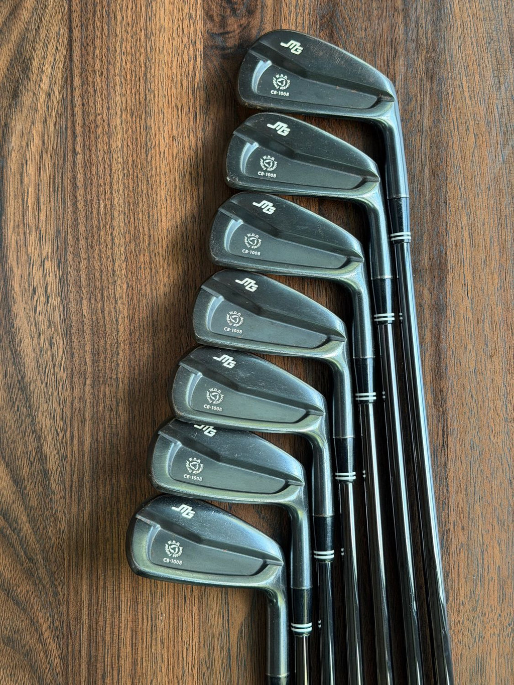 Miura Giken CB-1008 Triple Black Nickel Iron Set