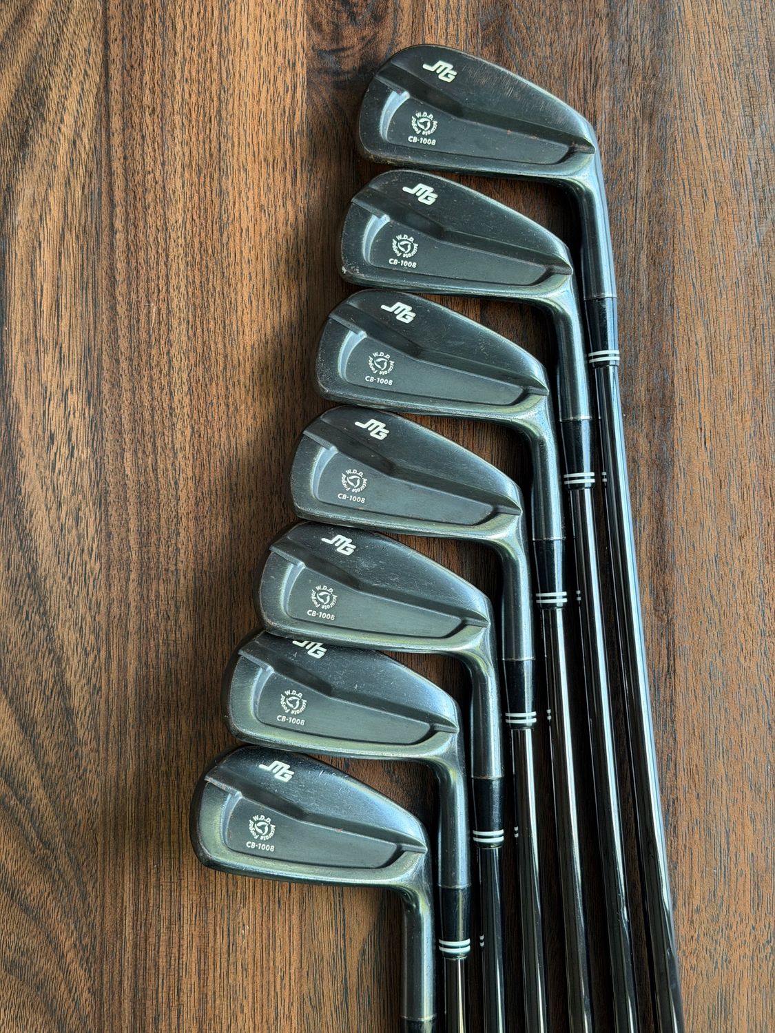Miura Giken CB-1008 Triple Black Nickel Iron Set